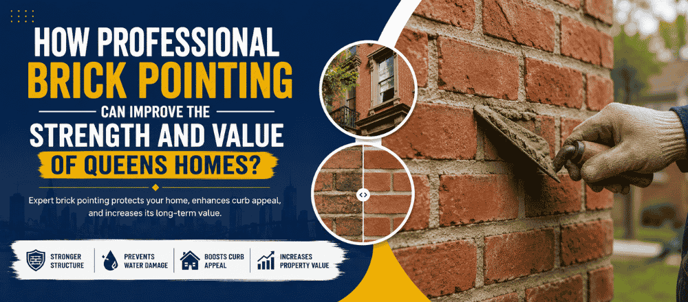 Professional brick pointing for lasting value